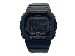 CASIO (カシオ) G-SHOCK デジタル腕時計 電波ソーラー スマホリンク GW-B5600 ブラック×レッド メンズ/009
