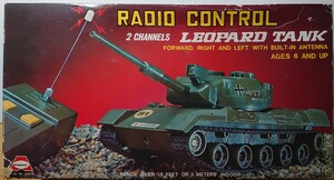 朝日通商 アトコミ5号 ラジコンドイツ軍 レオパルド戦車レパード 戦車 Leopard Tank 書類付き 日本製