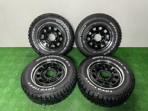 【管理番号243-89】デイトナ DAYTONA 16×6.5JJ+38 OPEN COUNTRY オープンカントリー ハイエース 215/65R16C 