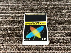 3●〇 希少 当時物 NEC CD-ROM2 SUPER SYSTEM CARD Ver2.0 まとめて / スーパーシステムカード PCエンジン レトロ 〇●