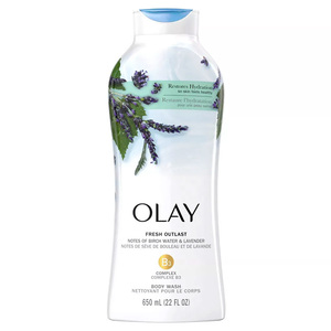 OLAY オレイ ボディウォッシュ バーチウォーター＆ラベンダー 650ml / 22oz ボディソープ 液体 アメリカＰ＆Ｇ ア