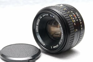 （綺麗）PENTAX ペンタックス Kマウント専用 RICOH製 RIKENON 50mm 高級単焦点レンズ 1:2 希少・良好品