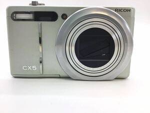 08319 【動作品】 RICOH リコー CX5コンパクトデジタルカメラ バッテリー付属