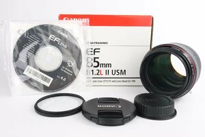 Canon キヤノン EF 85mm F1.2 L II USM 超大口径・中望遠レンズ【ジャンク品】★F