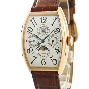【3年保証】 フランクミュラー トノウカーベックス パーペチュアルカレンダー 5850QP24 国内正規 K18PG無垢 自動巻き メンズ 腕時計
