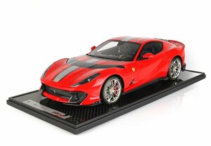 ＜予約品＞　BBR 1/12 Ferrari 812 Competizione Rosso corsa　ケース付　フェラーリ　BBR1215B1