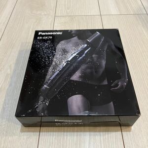 【新品未使用】Panasonic ボディトリマー ER-GK70-K パナソニック 