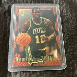 NBA 1995 Topps Embossed Dominique Wilkins Boston Celitics No.8