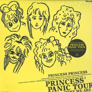 LASERDISC プリンセス・プリンセス Princess2 Panic Tour 68LH186 SONY /00600