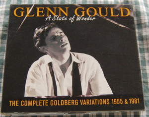 【名演奏・送料無料】グレン・グールド（Glenn Gould)【A STATE OF WONDER ゴールトベルク変奏曲 1955+1981アナログ録音】3枚組 中古美品