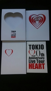 TOKIO　20th Anniversary Live Tour HEART 初回限定　DVD　ツアー　ライブ　永久保存版　嵐　生田斗真　知念侑李　伊野尾慧　Hey!Say!JUMP