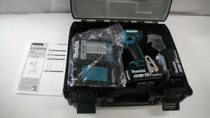 工具祭 makita マキタ 充電式インパクトドライバ TD173DRGX 18V 6.0Ah バッテリ2個付 充電器付 未使用品 自宅保管品 