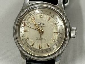 ORIS オリス S.A.7400 AT/自動巻 シャンパン文字盤 ポインターデイト メンズ腕時計