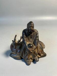 清朝期 仏教美術 仏像 古銅鍍金 置物 造像 古銅 中国古玩 唐物 中国美術 香道具