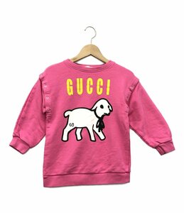 グッチ トレーナー ヤギプリント入り 612188 キッズ 6 120サイズ GUCCI [0502]