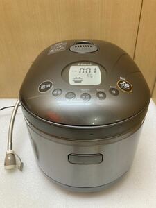 HY1463 Rinnai/リンナイ都市ガス用 ガス炊飯器 5.5合 RR-055MST 2014年製　通電確認済　現状品　0511