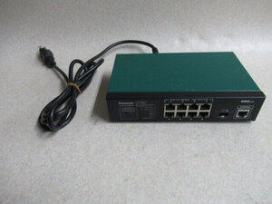 【中古】Switch-M8eG PN28080K Panasonic/パナソニック 8ポートスイッチングハブ(Giga対応) 【ビジネスホン 業務用 電話機 本体】