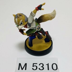 M5310 ●中古 美品 即決●amiibo フォックス (アミーボ 大乱闘スマッシュブラザーズ スターフォックス●Super Smash Bros STAR FOX / Fox