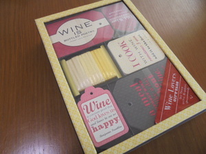 ワイン愛好家へ　プレゼント用タグ　50枚　Wine Lovers Gift Tags　