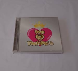 we TechPara　Ⅱ　テクパラ　テクノ　パラパラ　CDオムニバス　DVD付き