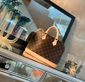 95537 ☆ LOUIS VUITTON ルイヴィトン LV　M51130　アルマ　モノグラム　ハンドバッグ　Vintage ヴィンテージ 美品