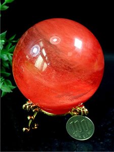 超綺麗★赤水晶丸玉179E1-34E42D