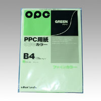 4902681773463 ファインカラーＰＰＣ　Ｂ4　100枚入 ＰＣ関連用品 ＯＡ用紙 コピー用紙（カラー用紙） 文運堂 カラー346 グリー