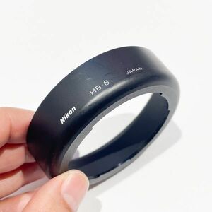 【送料込み 即決 良上品】 Nikon 純正 レンズフード HB-6 (AF 28-70mm f3.5-4.5D用 ) /genuine lens hood