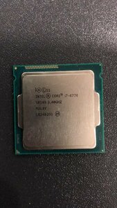CPU インテル Intel Core I7-4770 プロセッサー 中古 動作未確認 ジャンク品 - A264