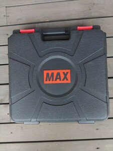 MAX HA-38F4 [D]　ケース　美品保護ゴーグル付き　MAX釘打機スーパーネイラ　フロアネイラ、