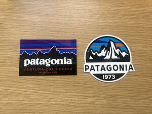 patagonia パタゴニア ステッカー 新品 2枚セット アウトドア ハイキング 正規品 キャンプ 