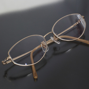 クリスチャンディオール 金無垢 ダイヤ 眼鏡 メガネ K18PG ピンクゴールド Dior E0456