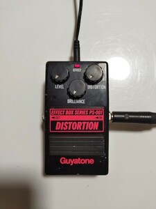 80’s Guyatone Distortion Effect box series PS-001 70年代 80年代 HR/HM に 検 korg JV Made in Japan TS BOSS DS OD Maxon Ibanez MXR