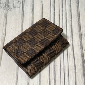 m002 H5(30) 1円～ LOUIS VUITTON ルイヴィトン N62920 ダミエ アンヴェロップ カルト ドゥ ヴィジット カードケース 名刺入れ