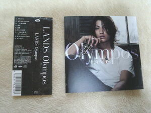 ≪送料無料≫LANDS（赤西仁）／ ＣＤ Olympos(オリンポス)(初回仕様) 帯有