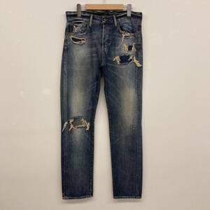 DENIM&SUPPLY ダメージ加工 スリム フィット デニムパンツ W32 デニムサプライ ラルフローレン ジーンズ POLO RALPH LAUREN 3080174