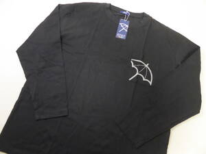 ARNOLD PALMER アーノルドパーマー ストレッチ カジュアル 胸ポケット ロングＴシャツ 長袖シャツ　3L　黒　②