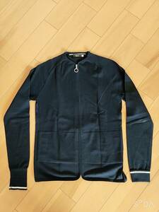 Rapha merino wool Zip Through NAVY ラファ メリノウール ジップ カーディガン ネイビー XS サイズ 