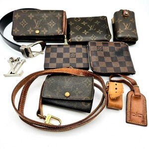 1円～ LOUIS VUITTON ルイヴィトン 財布 バックル ストラップ ロゴチャーム キーホルダー キーケース ポワニエ(ネームタグ)等 まとめ