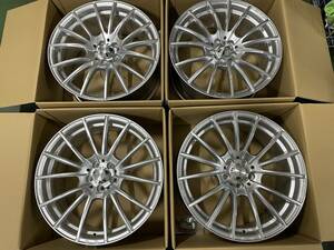 新品 WEDS ウェッズスポーツ SA35R 18x8.5+45 5/100 シルバー GR86 86 BRZ カローラスポーツ 50プリウス インプ WRX GDB 4本セット在庫有