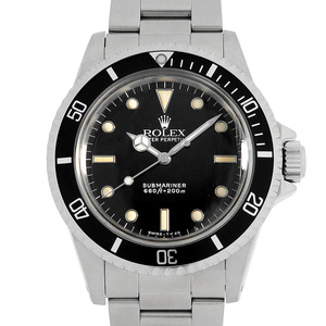 ロレックス サブマリーナ 5513 ブラック フチ有り L番 アンティーク メンズ 腕時計