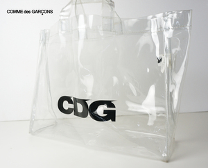 コムデギャルソン COMME des GARCONS CDG PVC ビニールトートバッグ 2501