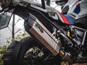 イタリア GPR / SONIC TITANIUM スリップオン マフラー公道仕様 / ホンダ HONDA CRF1000L アフリカツイン AFRICA TWIN 2018-2019 Euro4対応