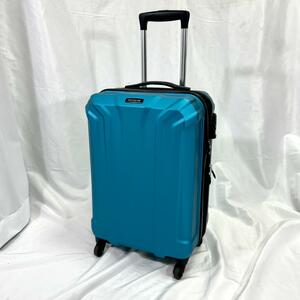 1円 Samsonite サムソナイト ４輪 スーツケース キャリーケース 機内持ち込み可 ターコイズブルー １〜3泊用 旅行 海外 出張