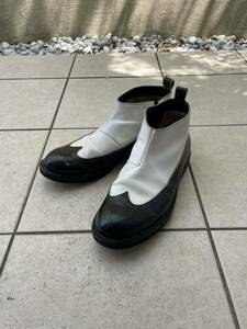 comme des garcons homme plus 1999ss フリル期　シューズ　ドレスシューズ size 26(当方、普段27cm着用)スペクテイターシューズ　コンビ靴