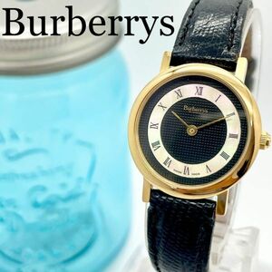 635 Burberrys バーバリー時計　レディース腕時計　ブラック　シェル