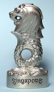 【未使用】 マーライオン　シンガポール　錫　すず　Selangor Pewter セランゴール ピューター Merlion