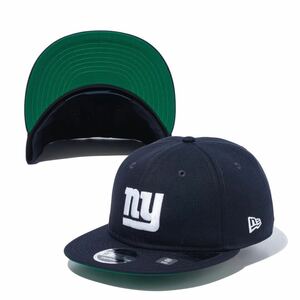 ■新品■ GORO NAKATSUGAWA ニューエラ minnano NEWERA ニューヨーク ジャイアンツ ベースボール キャップ アメフト ミンナノ NFL ネイビー