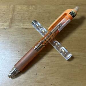 新品 廃盤 ZEBRA ゼブラ SK SHARBO シャーボ SB5 透明オレンジ軸 シャーペン ボールペン 2+1 複合ペン