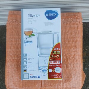 #★　未使用 BRITA ポット型浄水器　ブリタ　MAXTRA+Universal対応　BJ-PL2 浄水器　リクエリ　マクストラプラス　ポット型　★